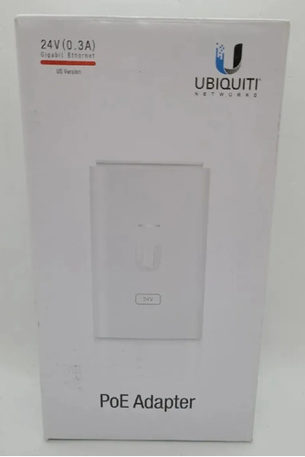 Poe Adapter Ubiquiti.  24v 0.3a. 