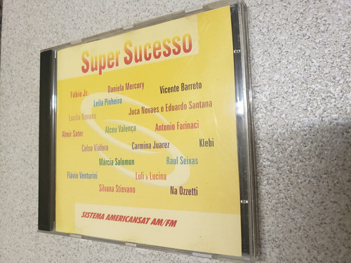 Cd Super Sucesso Americansat (Usado)