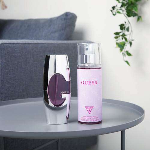 Set De Bruma Corporal Perfume Guess Pink Para Mujer Edp De 7