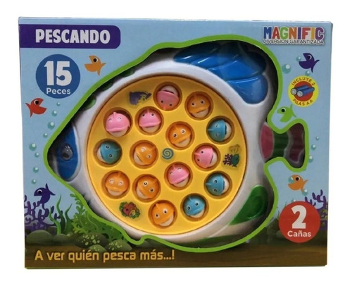 Juego De Pesca Magnific  X 15 Piezas Mt3 198855 Ttm