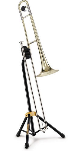 Imagen 3 de 10 de Soporte Para Trombon Tipo Trípode Hercules Ds520b Ds-520b