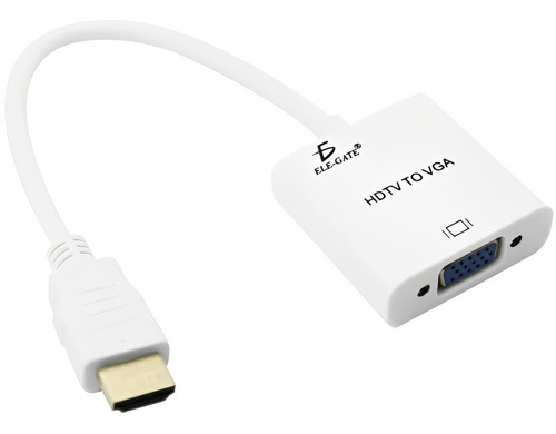 Convertidor Hdmi A Vga Wi.61, Maxima Resolucion/audio Full