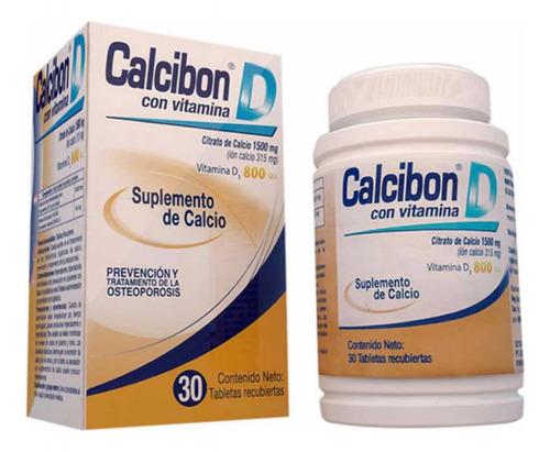Calcibon D Con Vitaminas - Unidad a $2167