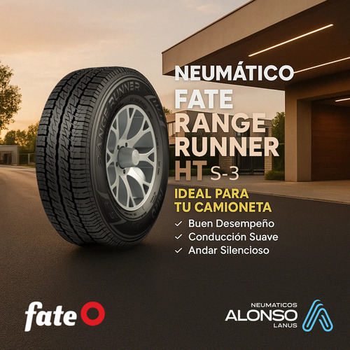 Fate 205 R16 Range Runner Ht - Kit X 4 Cubiertas Nuevas