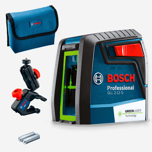 Nível laser de linhas Bosch GLL 2-12 G Professional 12m