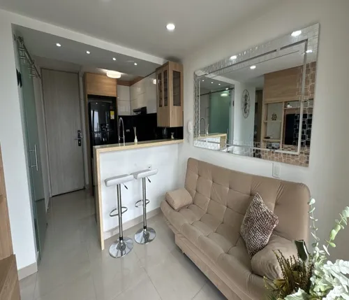 Vendo Aparta Estudio alto Living Norte Cali Amoblado