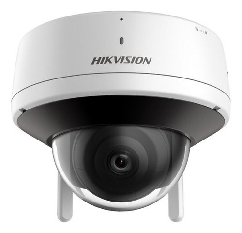 Camera Hikvision Wifi Externa Ip Dome 2.8mm 2mp 30m C/audio Cor Branco