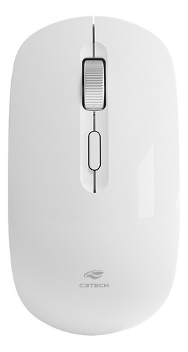 Mouse Sem Fio Recarregável Bateria C3tech M-w80 1600dpi
