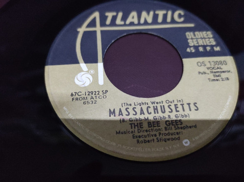 The Bee Gees Massachusetts Vinilo Sencillo Ep Imp