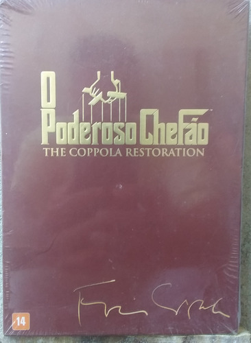 Dvd 0 Poderoso Chefão Trilogia Box Com Os 3 Filmes Lacrado
