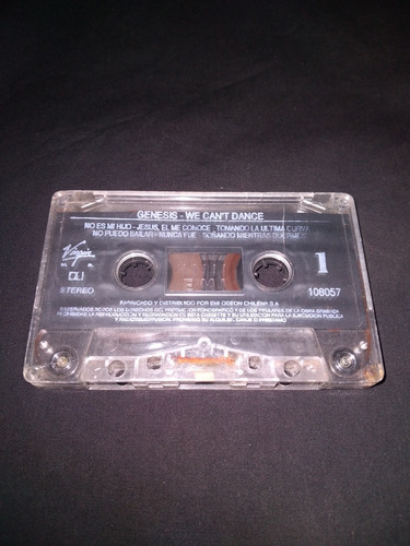 Cassette Genesis, We Can't Dance (Usado)