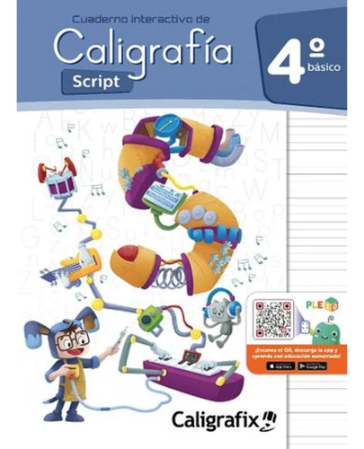Caligrafia Script. Cuarto Basico. Caligrafix C40i