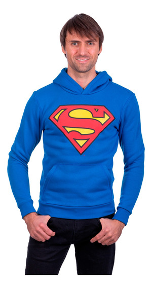 Sudadera con capucho y Escudo para Hombre Superman
