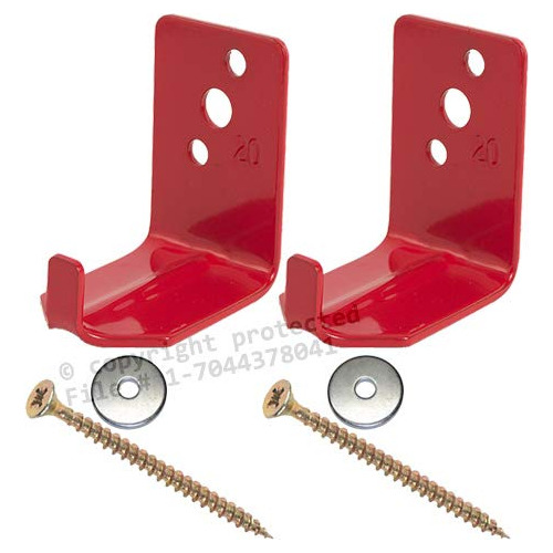 2  Extintor Gancho Pared Universal Moun Bracket Colgador 15