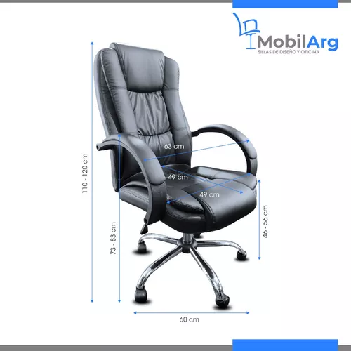 Sillon Oficina Basculante Ejecutivo Gerencial Escritorio Cuo