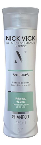 Shampoo Anticaspa Nick Vick Alta Performance 250ml