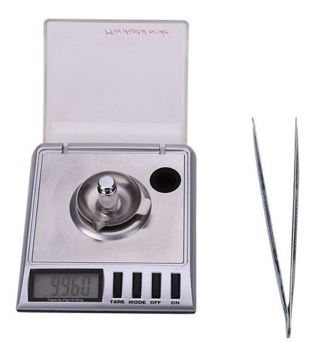 Bascula 0.001g Digital Precisión Carat Scale Gram