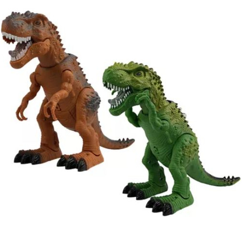 Brinquedo Dinossauros Tiranossauro Rex Luzes E Sons Zoop 