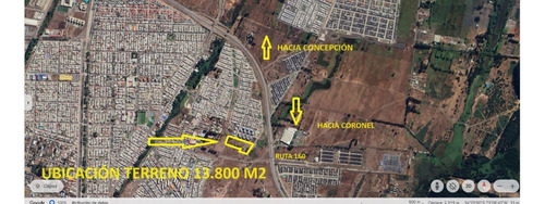 Terreno 13.800 Mt2 En Coronel