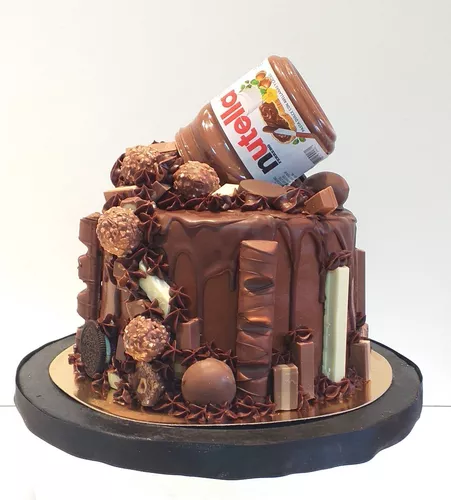 Torta Nutella,trufa Chocolate,nutella Cake ,pasteleria Prut | MercadoLibre