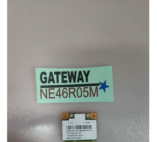 Gateway Ne46r05m  Inalambrica Wifi