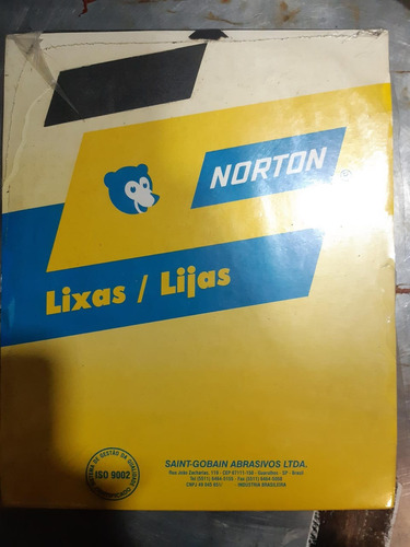 Lija Grano 180 24 X 50 Marca Norton Caja De 50