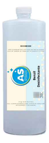 Benzil Solucion Desinfectante 1 Litro