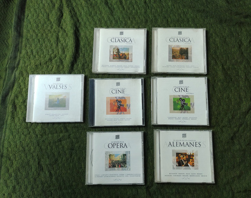 Lote De 7 Cds De Música Clásica Vals Estándar (Usado)