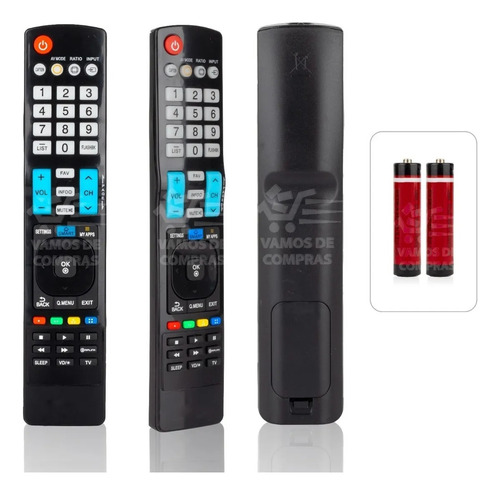 Control Compatible Con LG Pantallas Smart Tv 3d Akb73756542