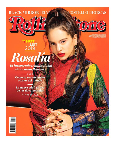 Rolling Stone 251 Rosalia Black Mirror Horcas Elvis Costello