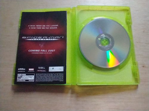Spider Man 3 Xbox360 (Usado)