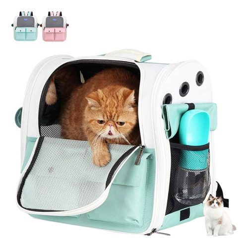 Transportadora Para Gato Y Perro,mochila Gatos Y Perros