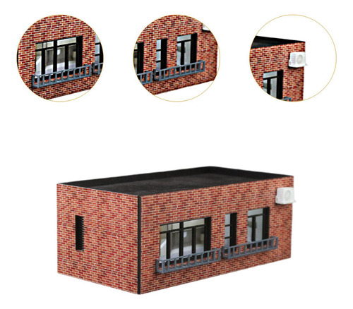 Modelo A Escala 1/64 Ho, Casa, Mesa De Arena, Decoración C