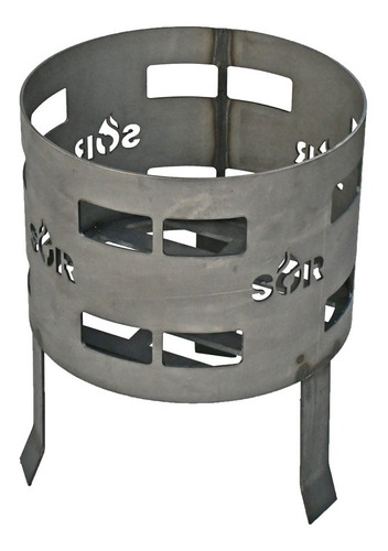 Brasero Accesorio Fogonero Asador Leñero Ø34cm Sor