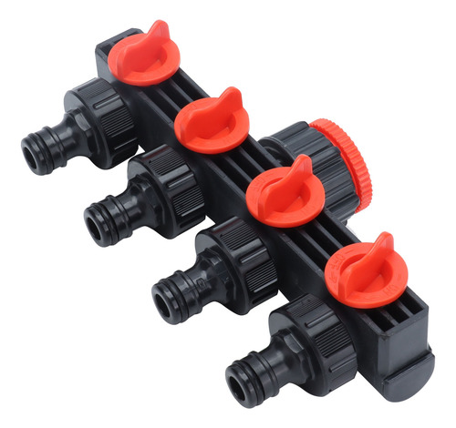 Distribuidor De Mangueras, Conector De Grifo De 4 Vías, Divi