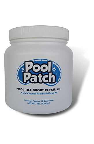 Pool Patch Kit Reparacion Lechada Baldosa Piscina Blanca 3