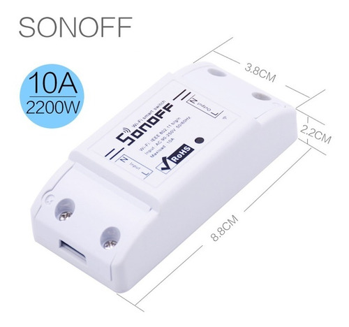 Sonoff Interruptor Wifi Para Domótica - Basic Smart Switch