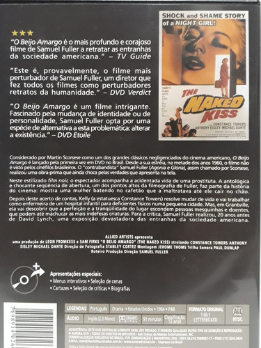 Dvd Coleção Samuel Fuller 3 Filmes (Usado)