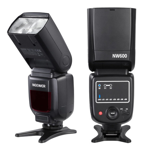 Neewer Nw600 Flash Speedlite Para Canon Nikon Panasonic Sony