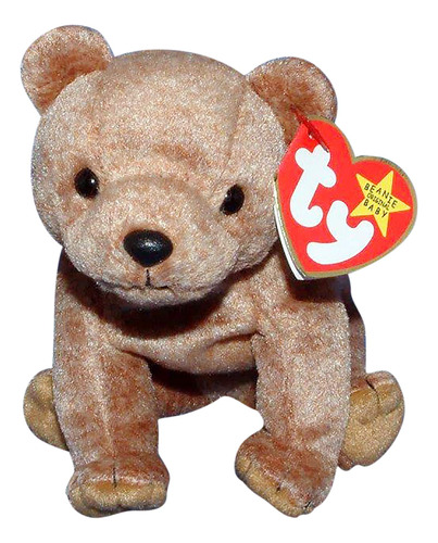 Ty Beanie Baby - Pecan The Bear Beanbag Plush [juguete]