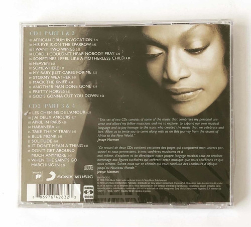 Jessye Norman - Roots: My Life, My Song (2cd) Nuevo Sellado