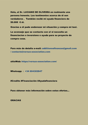 Solución A Sus Preocupaciones Financieras