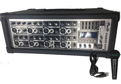 Cabezal Consola Potenciada 8 Ch Mp3 Eq + Mic Envio Premium