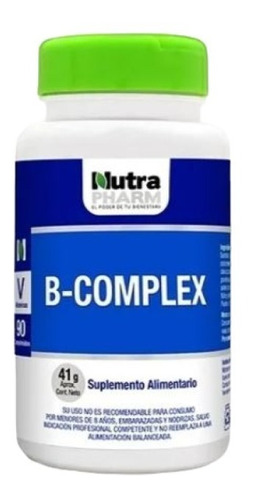 B-complex (complejo B) 90 Comprimidos Nutrapharm