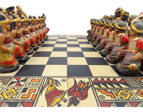 Juego De Ajedrez Artesanal (Usado)