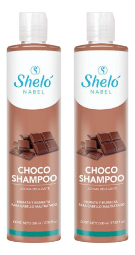 2 Pack Shampoo De Chocolate Shelo