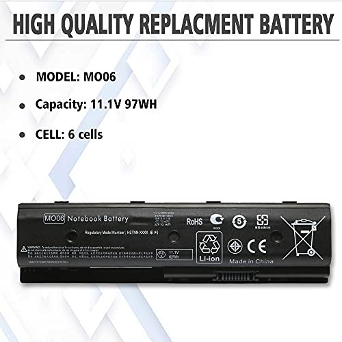 Batería De Computadora Portátil Baj Mo06 Mo09 671731-001