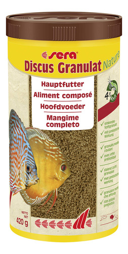 Sera 307 Discus Granules 1.1 Lb 0.0 Fl Oz Alimento Para Masc