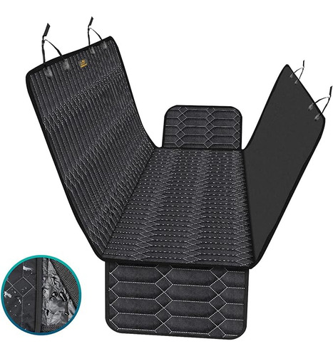 Funda De Perro Para Automovil Impermeable (negro)