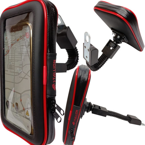 Suporte Celular Moto Bolsa Case Resistente Universal Scooter